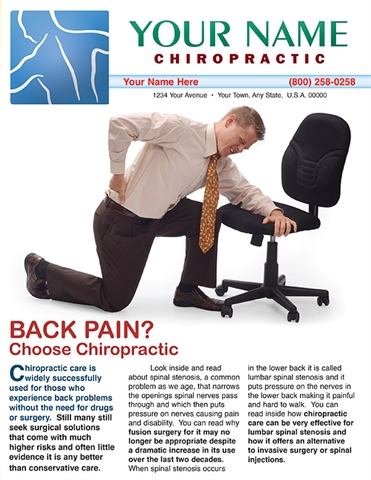 Back Pain? Choose Chiropractic